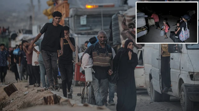 israilin saldirilari nedeniyle gazzede zorunlu goc suruyor fREYZCNb