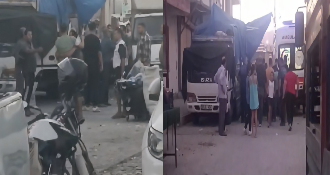 pazarcilarin kavgasinda kan akti o anlar kamerada JvuhfVJN